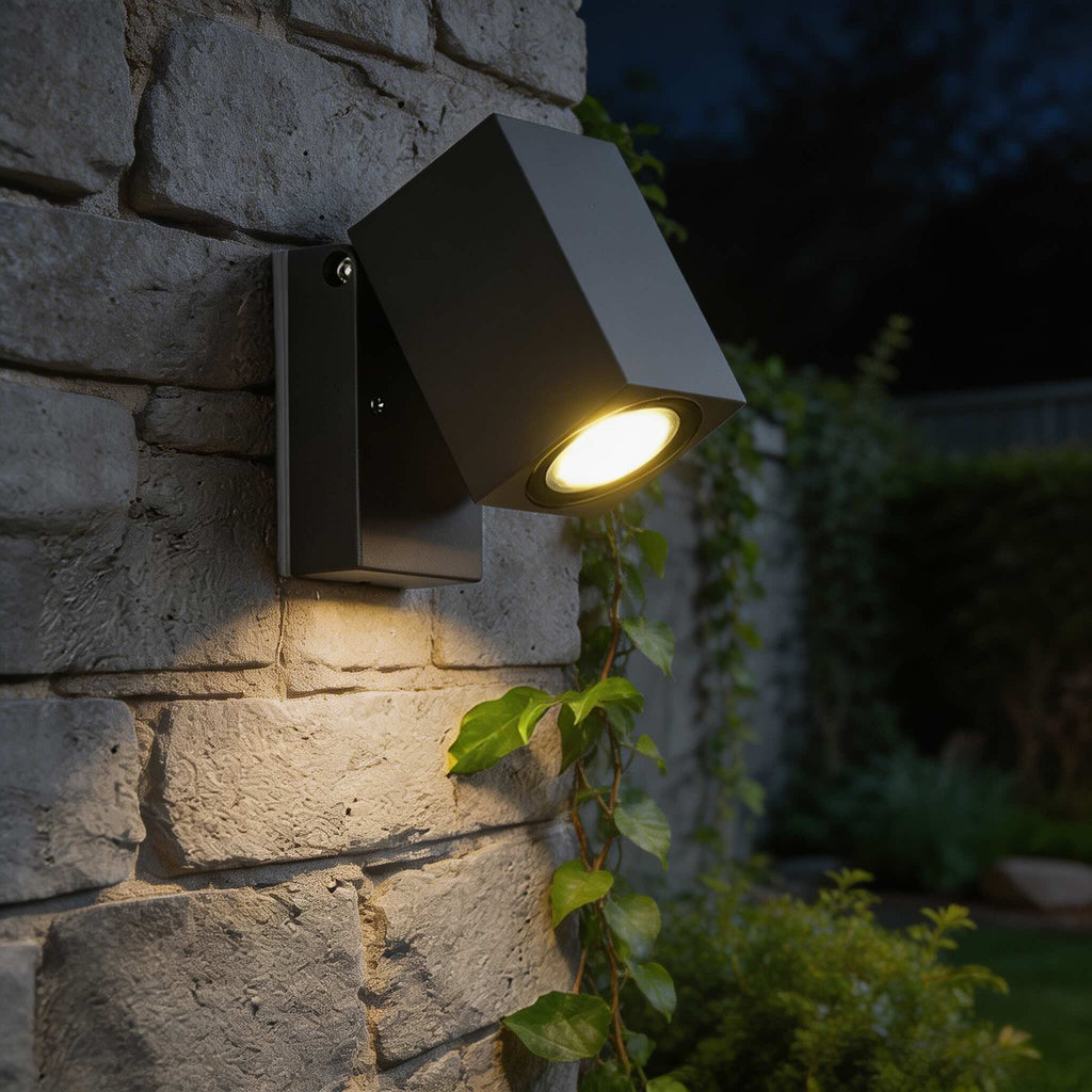 Modern Outdoor Wall Lamp Foldable Waterproof Aluminum 5W LED for Garden and Corridor | ribuella
