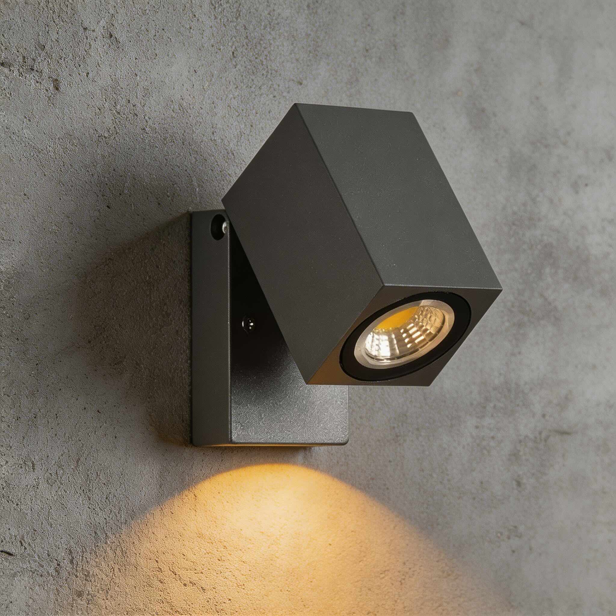 Modern Outdoor Wall Lamp Foldable Waterproof Aluminum 5W LED for Garden and Corridor | ribuella