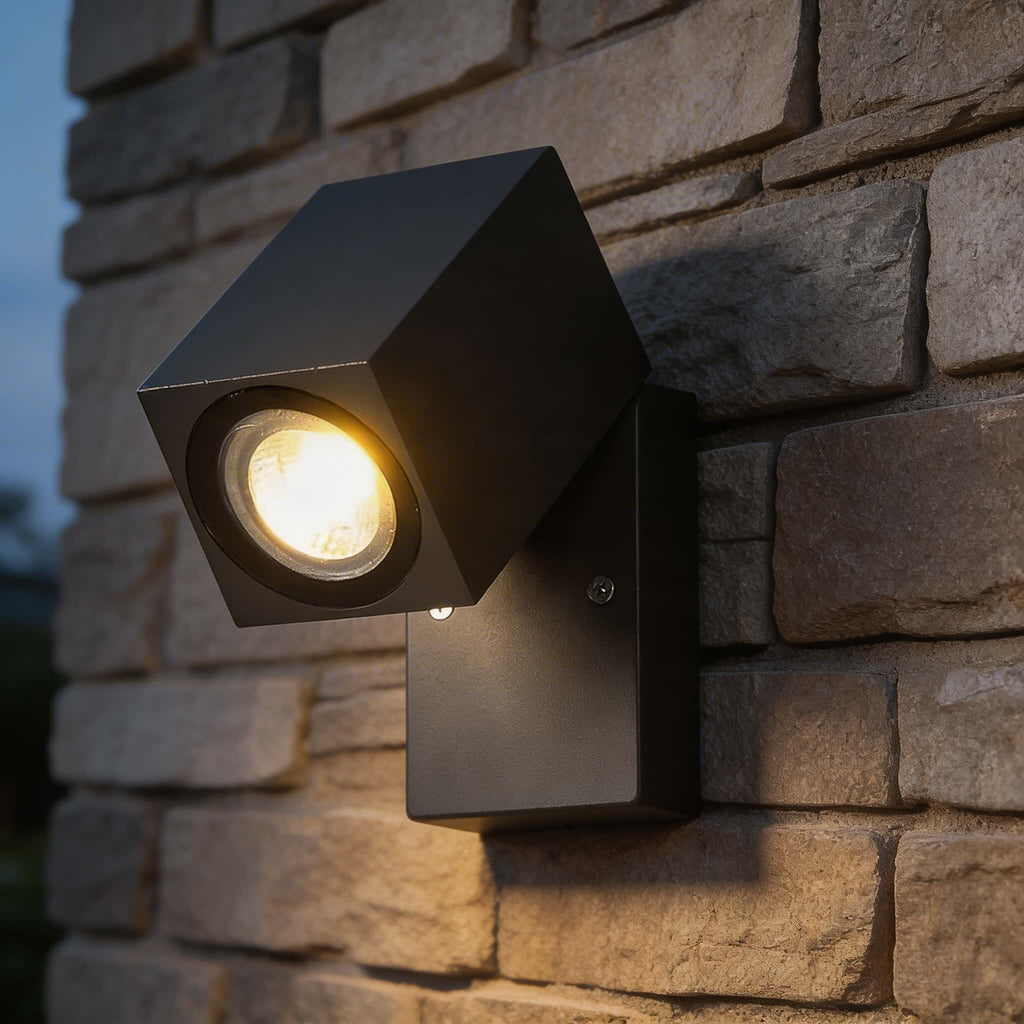 Modern Outdoor Wall Lamp Foldable Waterproof Aluminum 5W LED for Garden and Corridor | ribuella