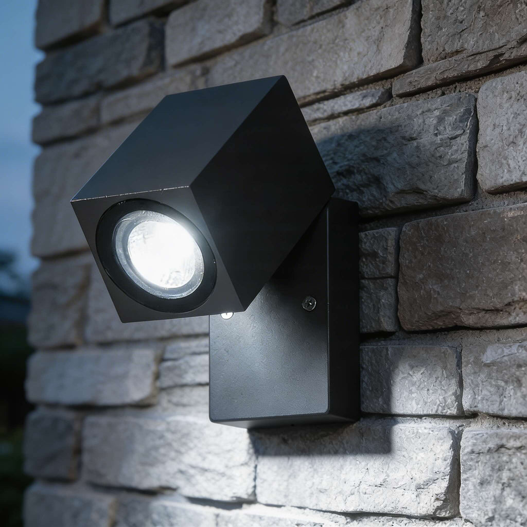 Modern Outdoor Wall Lamp Foldable Waterproof Aluminum 5W LED for Garden and Corridor | ribuella