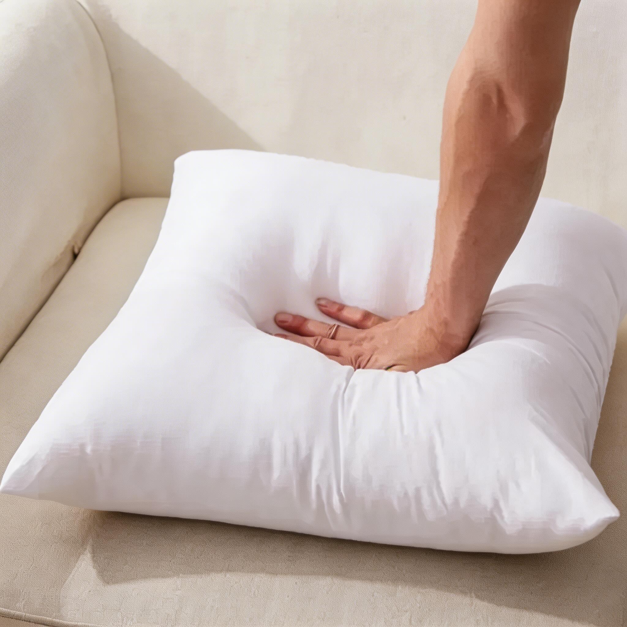 Decorative Throw Pillow Insert Polyester Filling Soft Microfiber Cover Multiple Sizes for Couch Pillows | ribuella