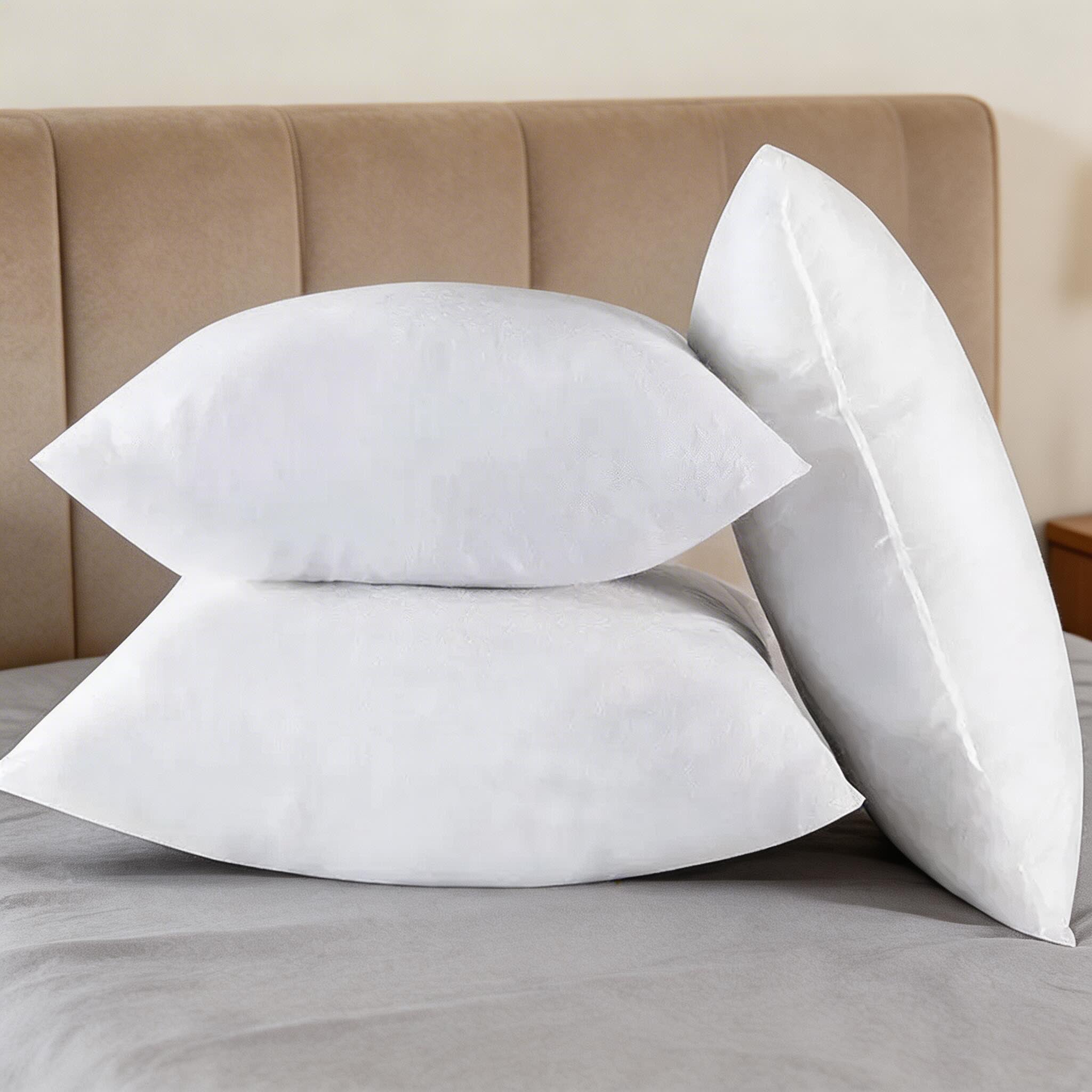 Decorative Throw Pillow Insert Polyester Filling Soft Microfiber Cover Multiple Sizes for Couch Pillows | ribuella