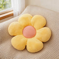 Modernes Blumen-Kissen, weiches Plüschmaterial, bequem, dekorative Matte | ribuella