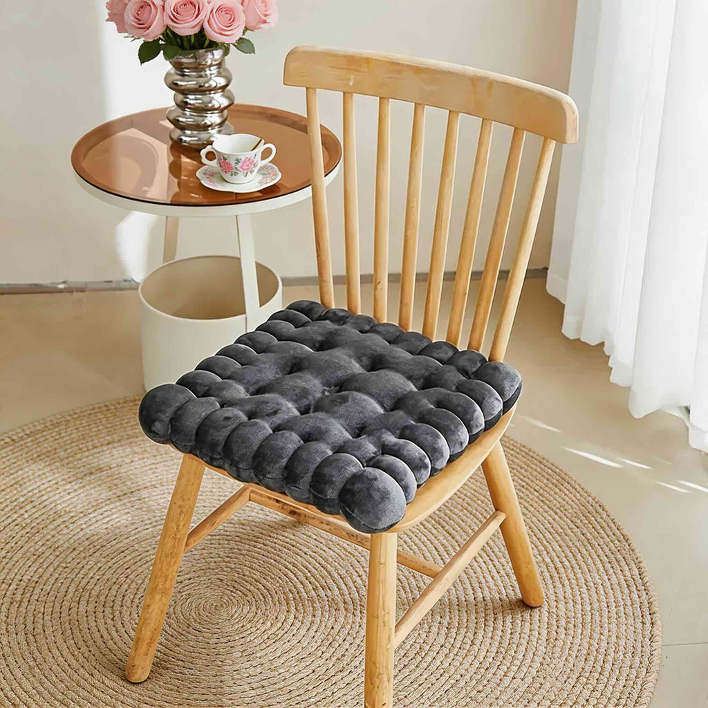 Biscuit Shape Decorative Pillow Plush Cushion Soft Chair Seat Pad for Comfort and Support | ribuella