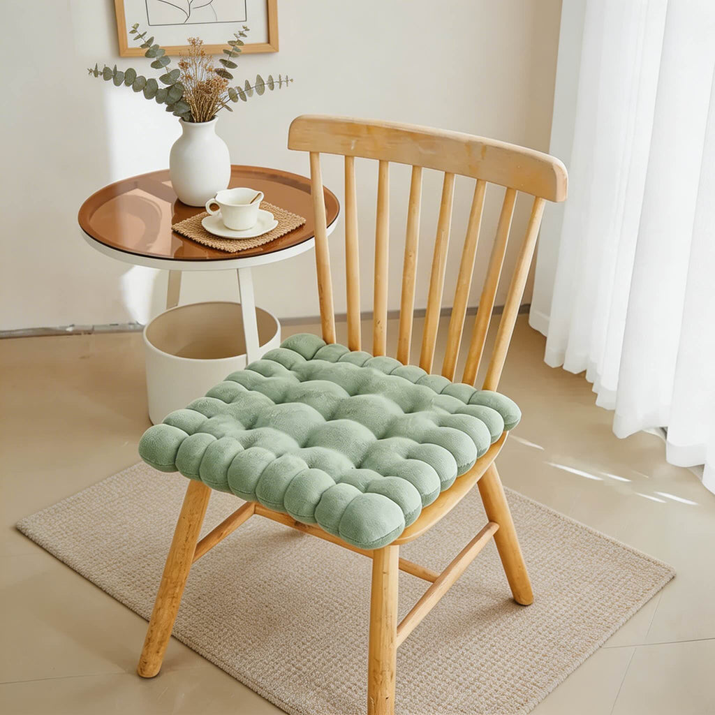 Biscuit Shape Decorative Pillow Plush Cushion Soft Chair Seat Pad for Comfort and Support | ribuella