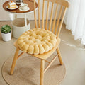 Biscuit Shape Decorative Pillow Plush Cushion Soft Chair Seat Pad for Comfort and Support | ribuella