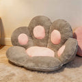 Modern Cat Paw Shape Chair Cushion Soft Plush Floor Pad for Comfortable Seating | ribuella