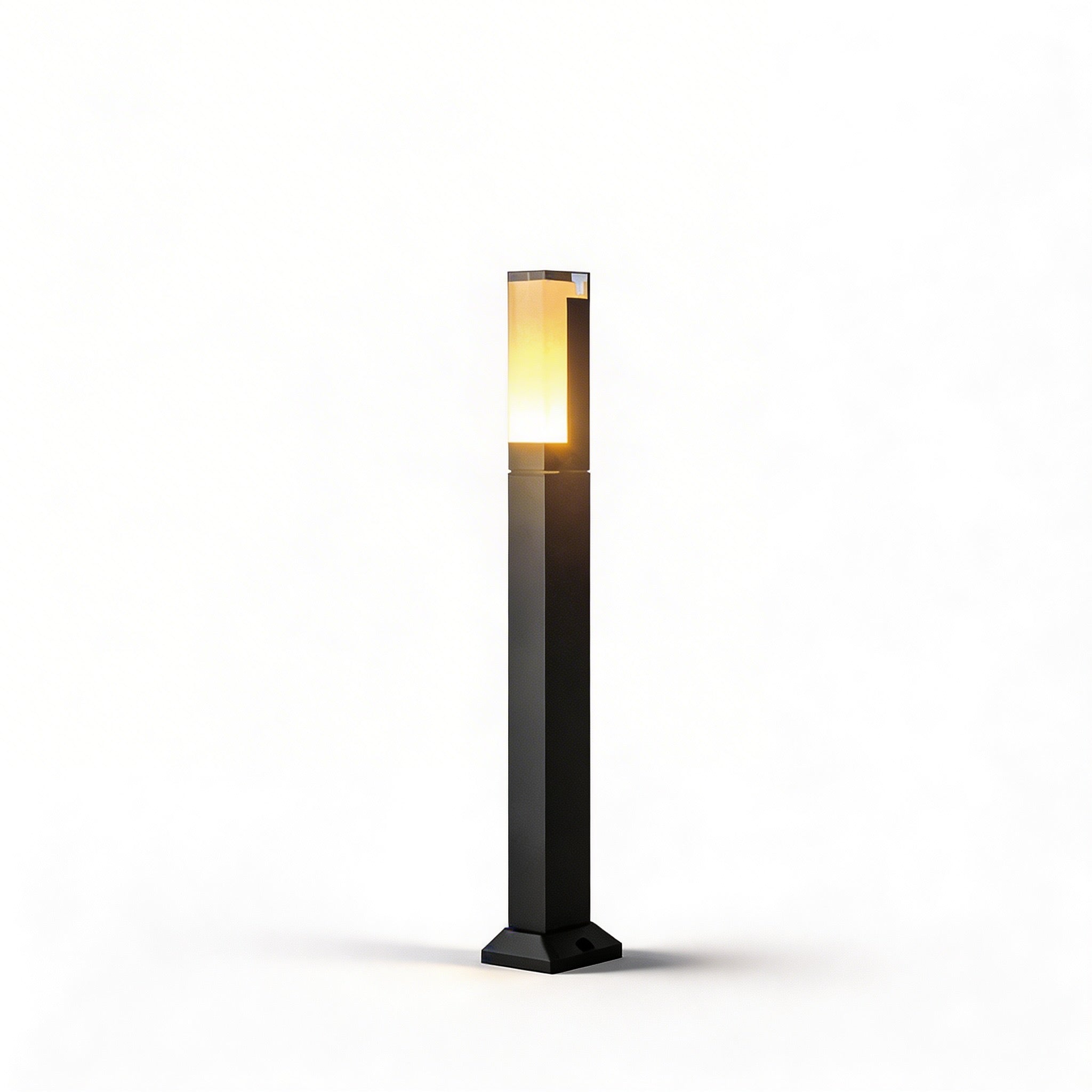 Outdoor Path Lights Waterproof LED Garden Lighting Modern Aluminum Square Design | ribuella
