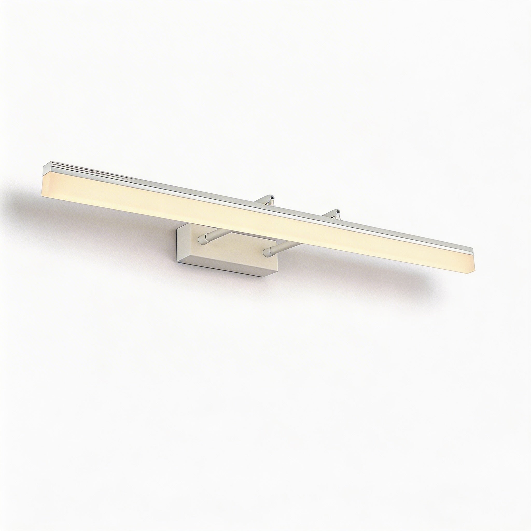 Gold Bathroom Vanity Light Bar Adjustable Stainless Steel 3-Colour Acrylic | ribuella