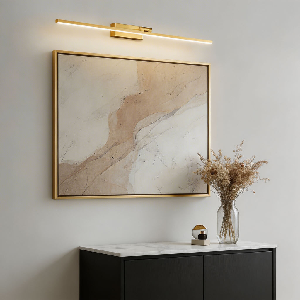شريط إضاءة LED دوّار لمرآة الحمّام مع غطاء أكريليك قابل للتعديل | ribuella