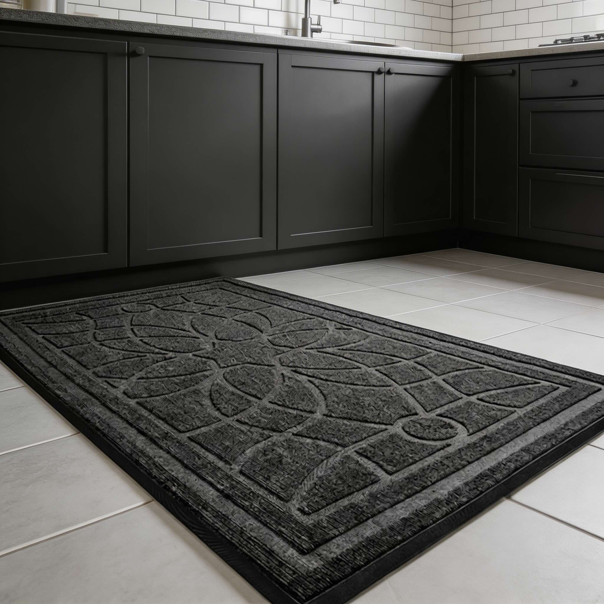 Anti Fatigue Kitchen Mat Non-Slip Cushioned Ergonomic Floor Mat for Comfort | ribuella