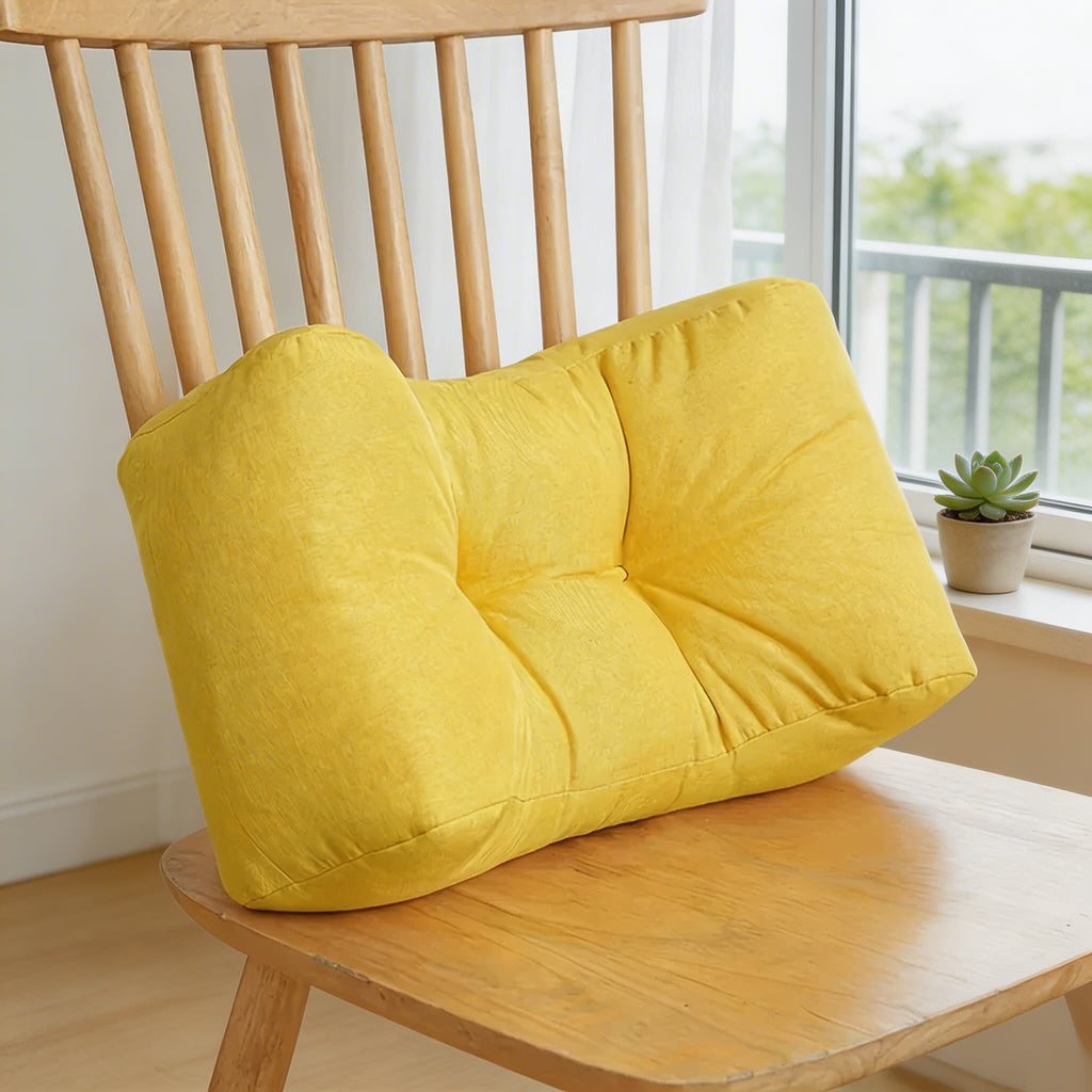 Lumbar Support Cushion Soft Ergonomic Back Support Pillow | ribuella