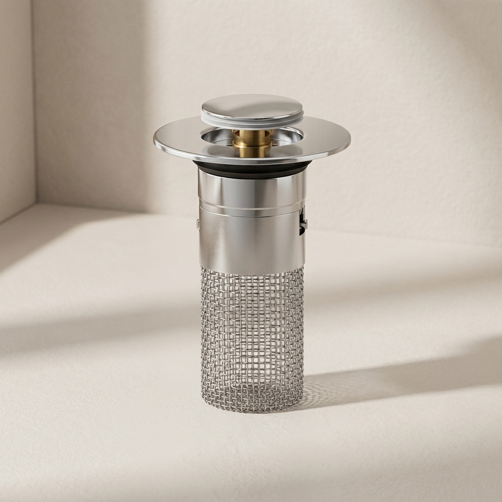 Universal Sink Stopper with Mesh Filter and Silicone Seal | ribuella