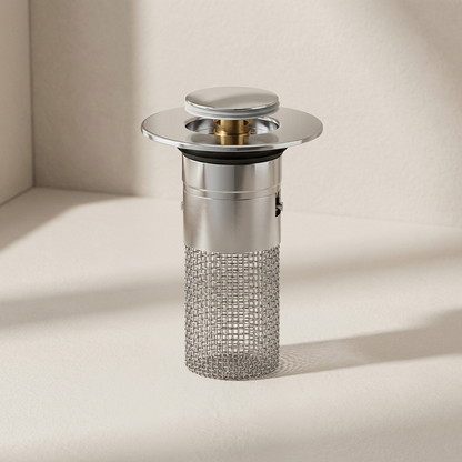 Universal Sink Stopper with Mesh Filter and Silicone Seal | ribuella