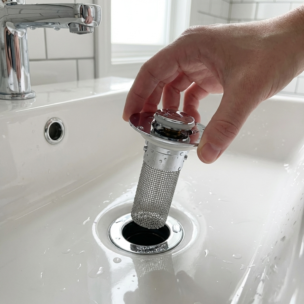 Universal Sink Stopper with Mesh Filter and Silicone Seal | ribuella