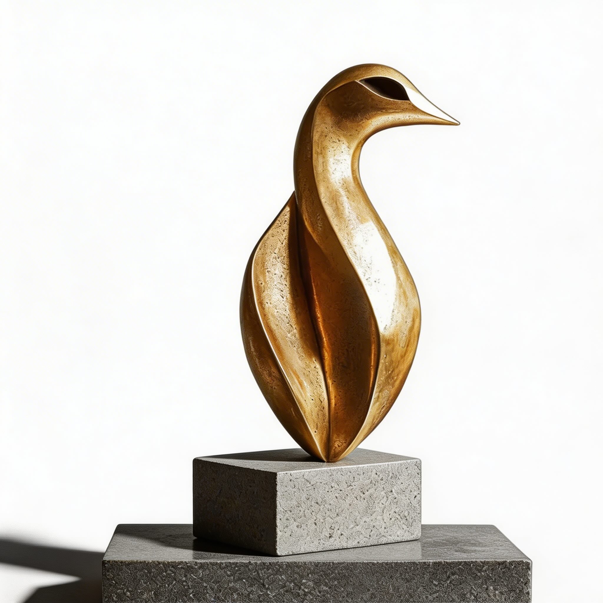 Modern Minimalist Abstract Sculpture Desk Decoration Resin Art Piece Creative Home Accent | ribuella