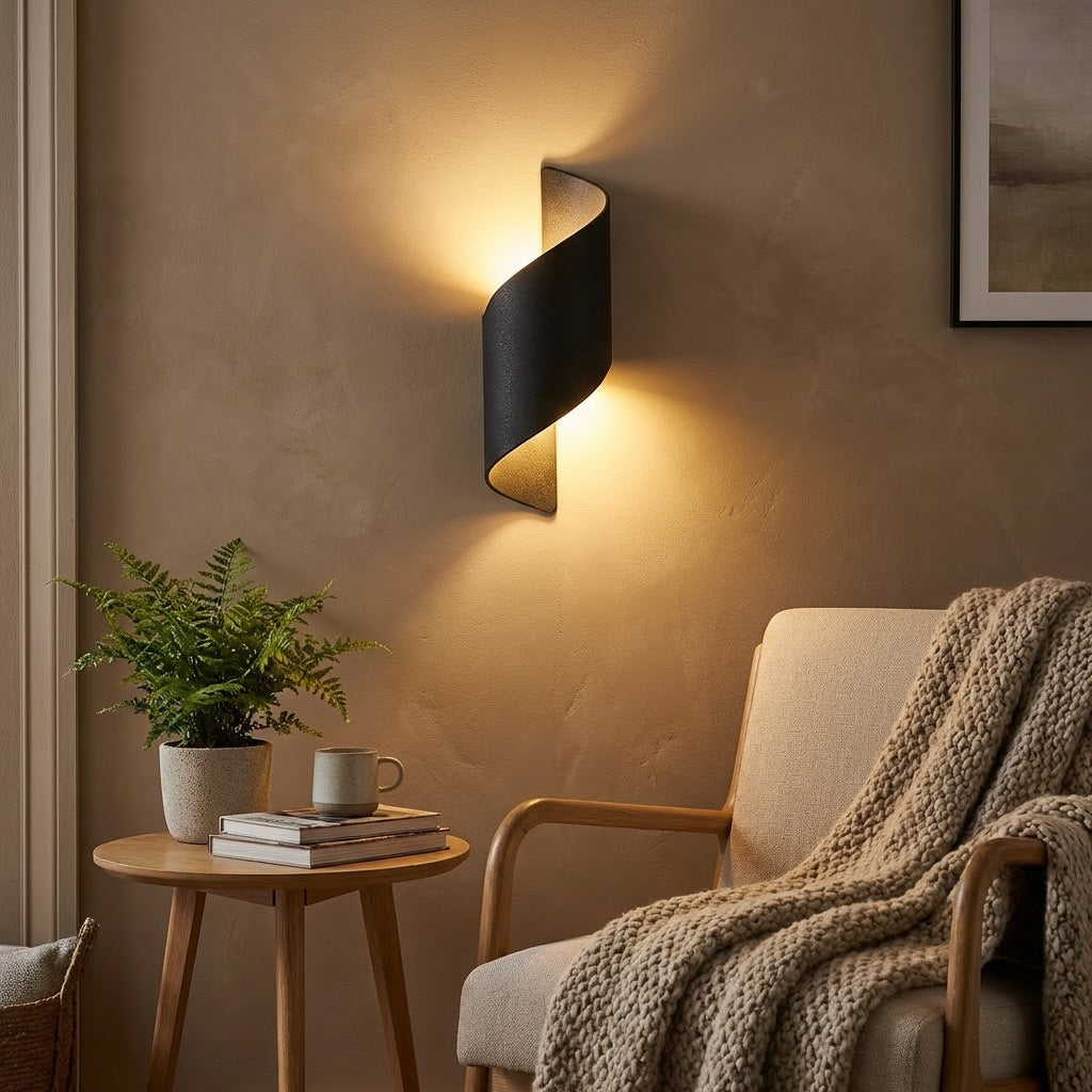 Modern Outdoor Wall Light Dual-Sided LED Waterproof Aluminum Sconce with Acrylic Shade | ribuella