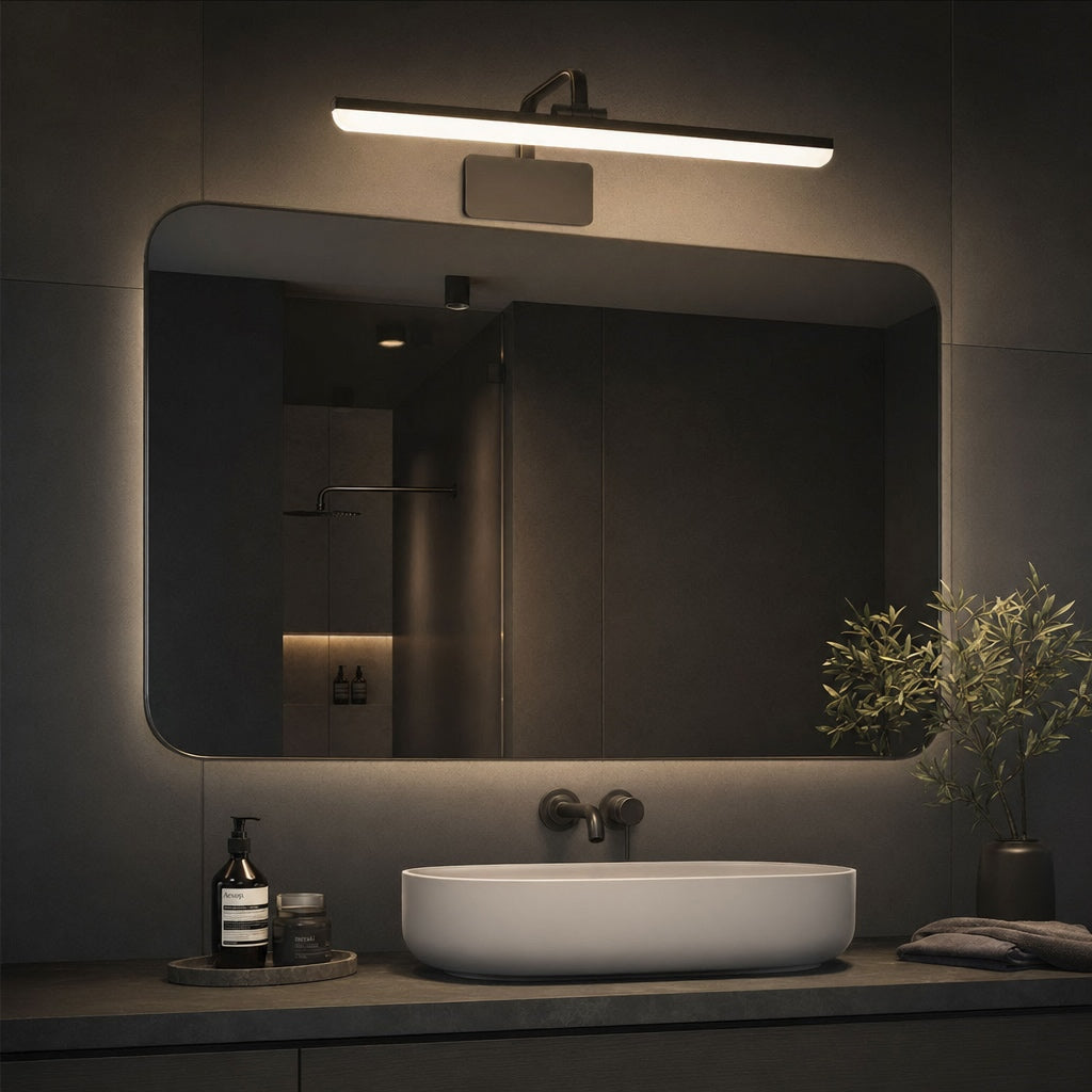 Applique murale moderne ou plafonnier en métal et verre, LED 12 W, pour cuisine, salon ou chambre | ribuella