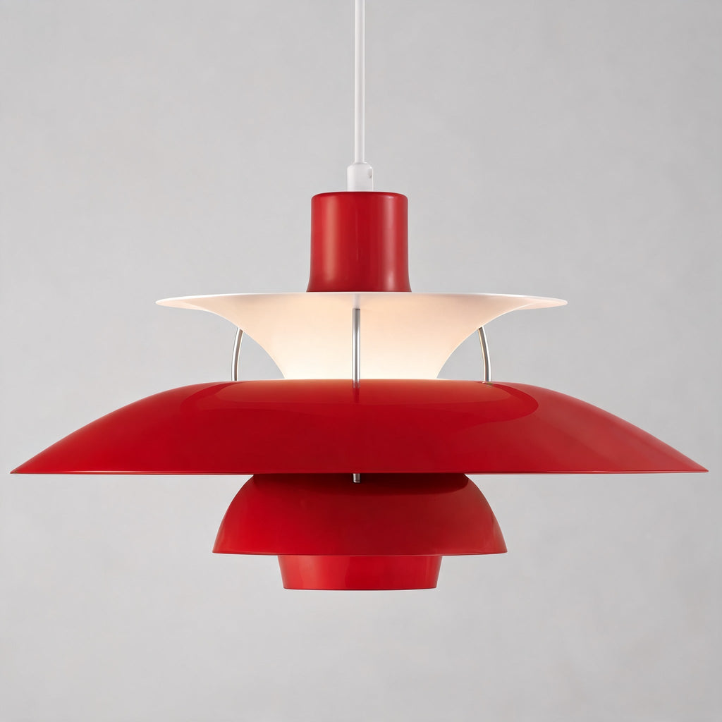 Moderne Pendelleuchte aus Metall, LED-Leuchte mit 1 Lampe, 110V–240V | ribuella