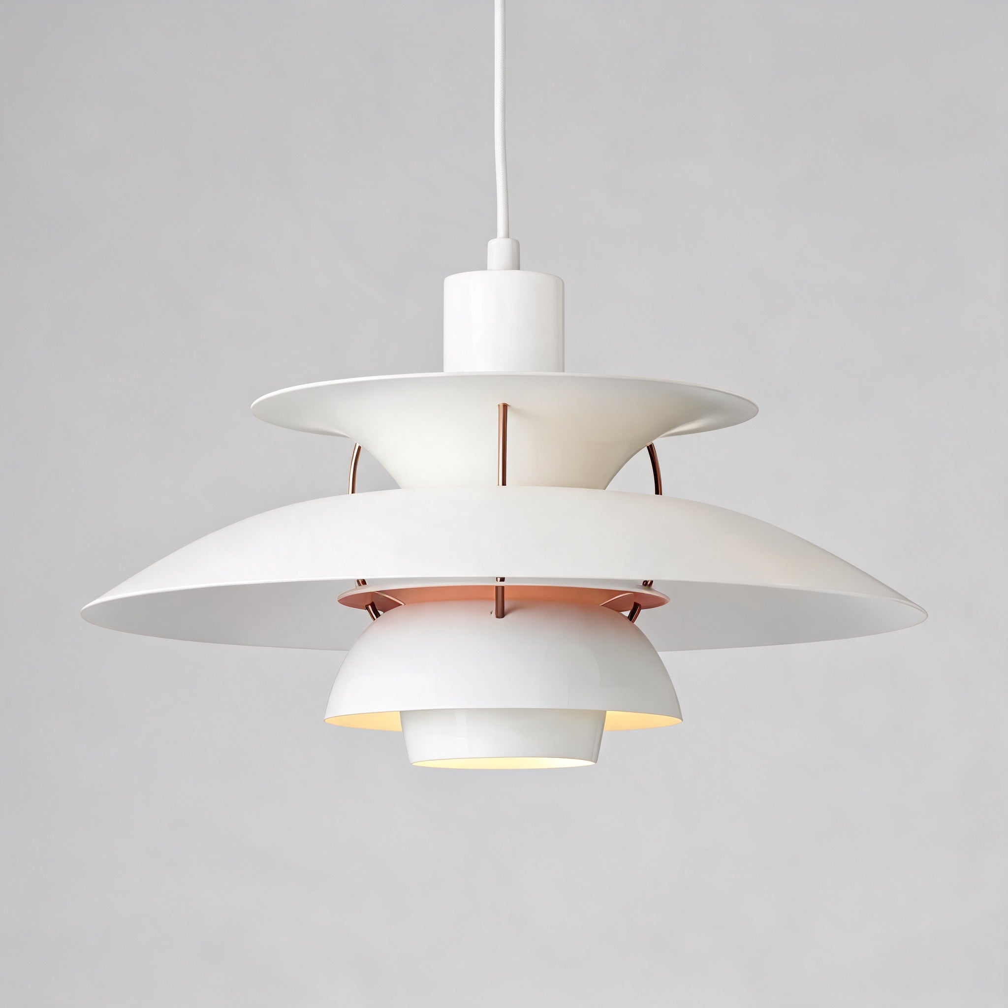 Moderne Pendelleuchte aus Metall, LED-Leuchte mit 1 Lampe, 110V–240V | ribuella
