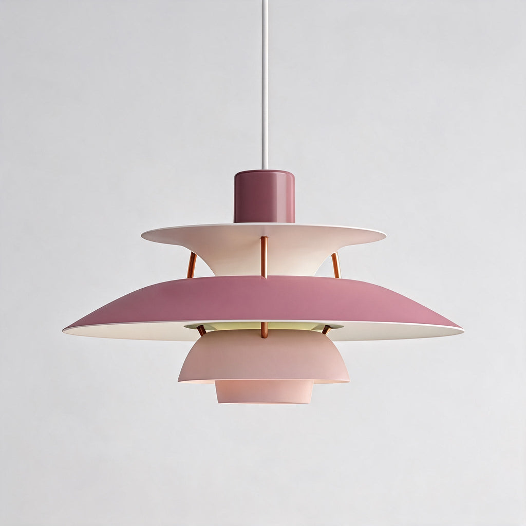 Moderne Pendelleuchte aus Metall, LED-Leuchte mit 1 Lampe, 110V–240V | ribuella