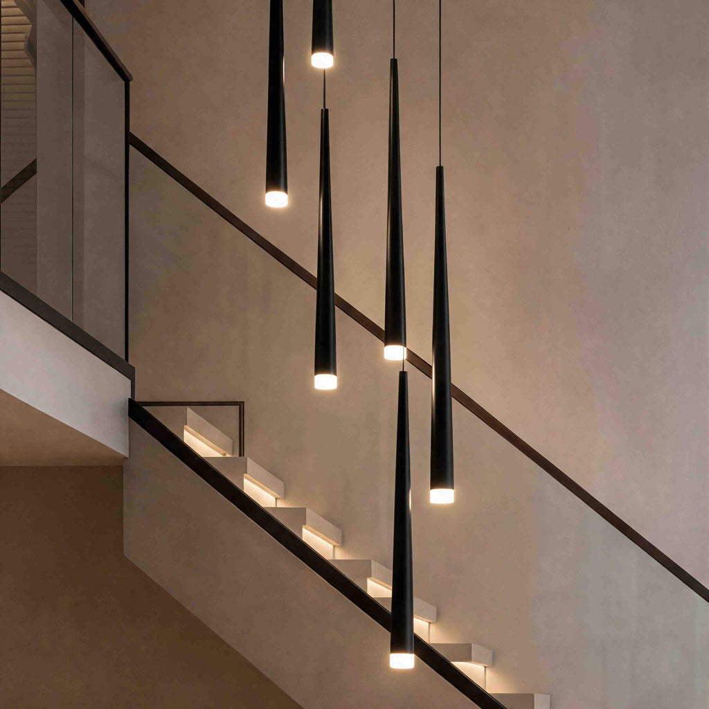 Modern Nordic Ceiling Light Adjustable Flush Mount Iron Acrylic Dimmable LED 6-68 Heads | ribuella