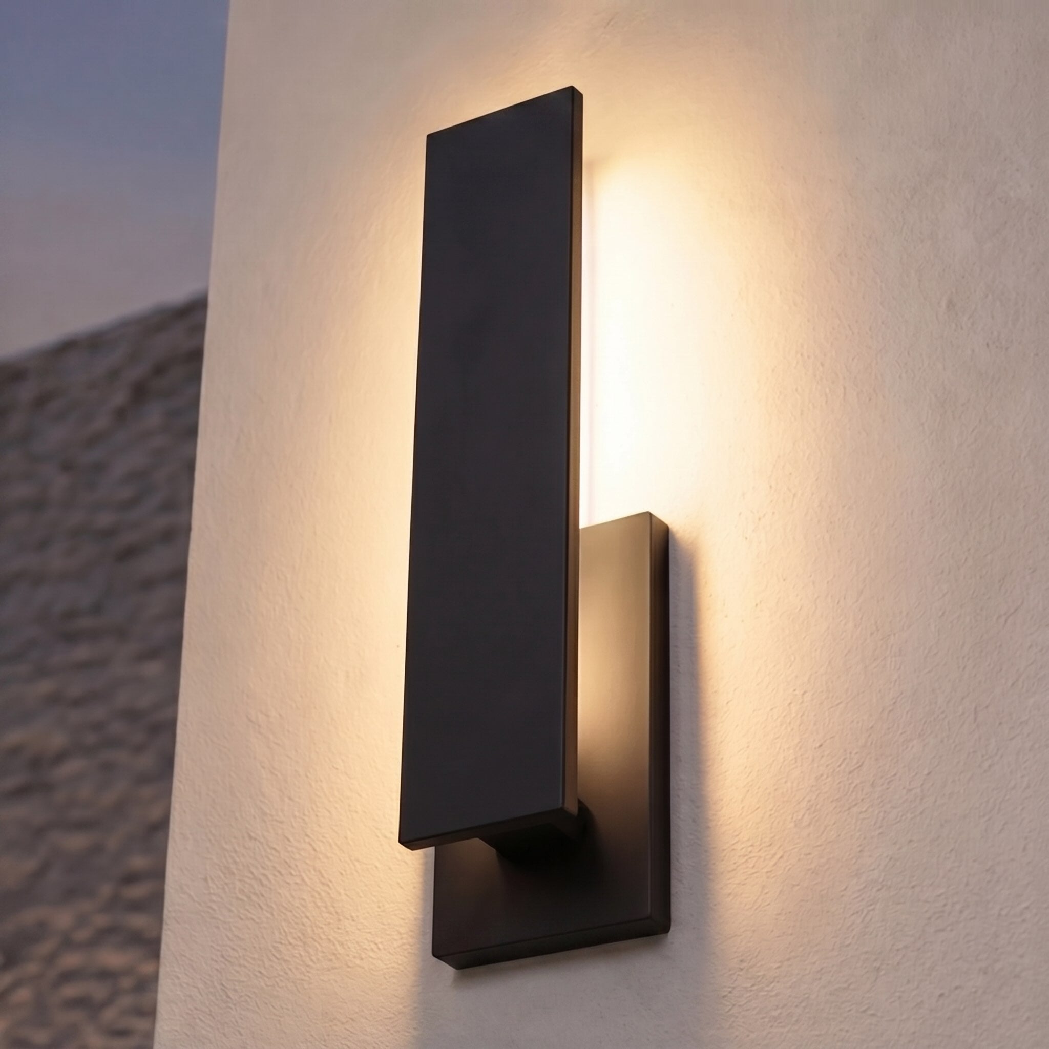 Modern Outdoor Wall Light Wall Mounted Weatherproof Aluminum LED Adjustable Design | ribuella