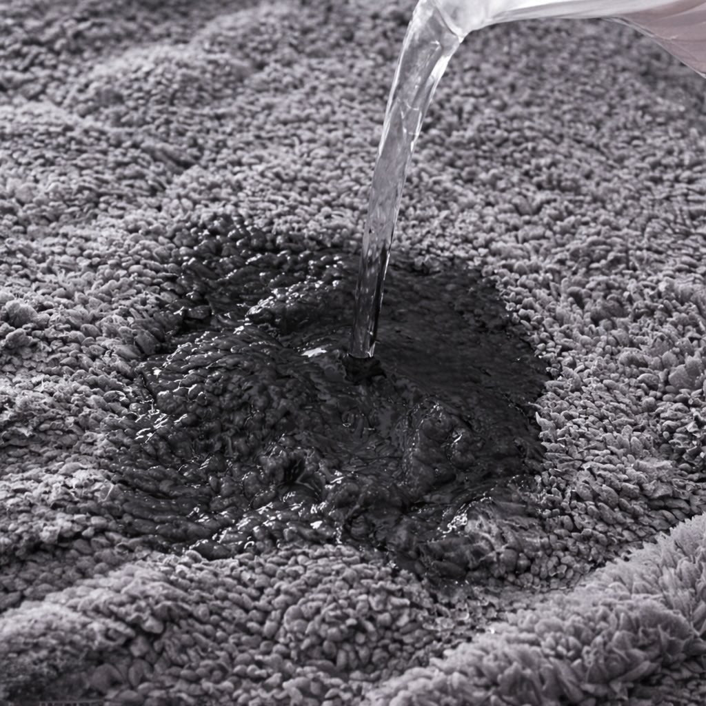 Modern Non-Slip Bath Mat Thick Microfibre Water-Resistant Bathroom Rug for Enhanced Safety | ribuella