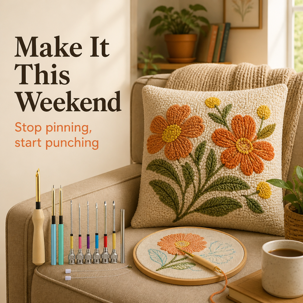 StitchMaster Pro | Vytvářejte měkkou, smyčkovou výšivku, která drží, za poloviční čas | ribuella