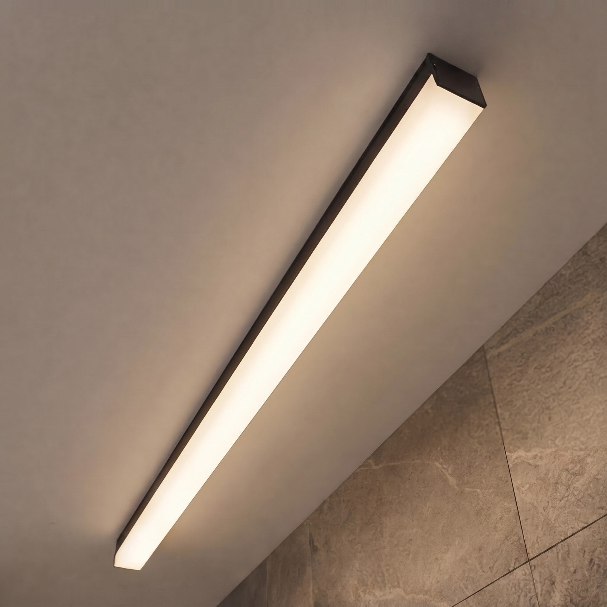 Modern Minimalist Ceiling Light Flush Mount LED Dimmable Aluminum Indoor Lighting | ribuella