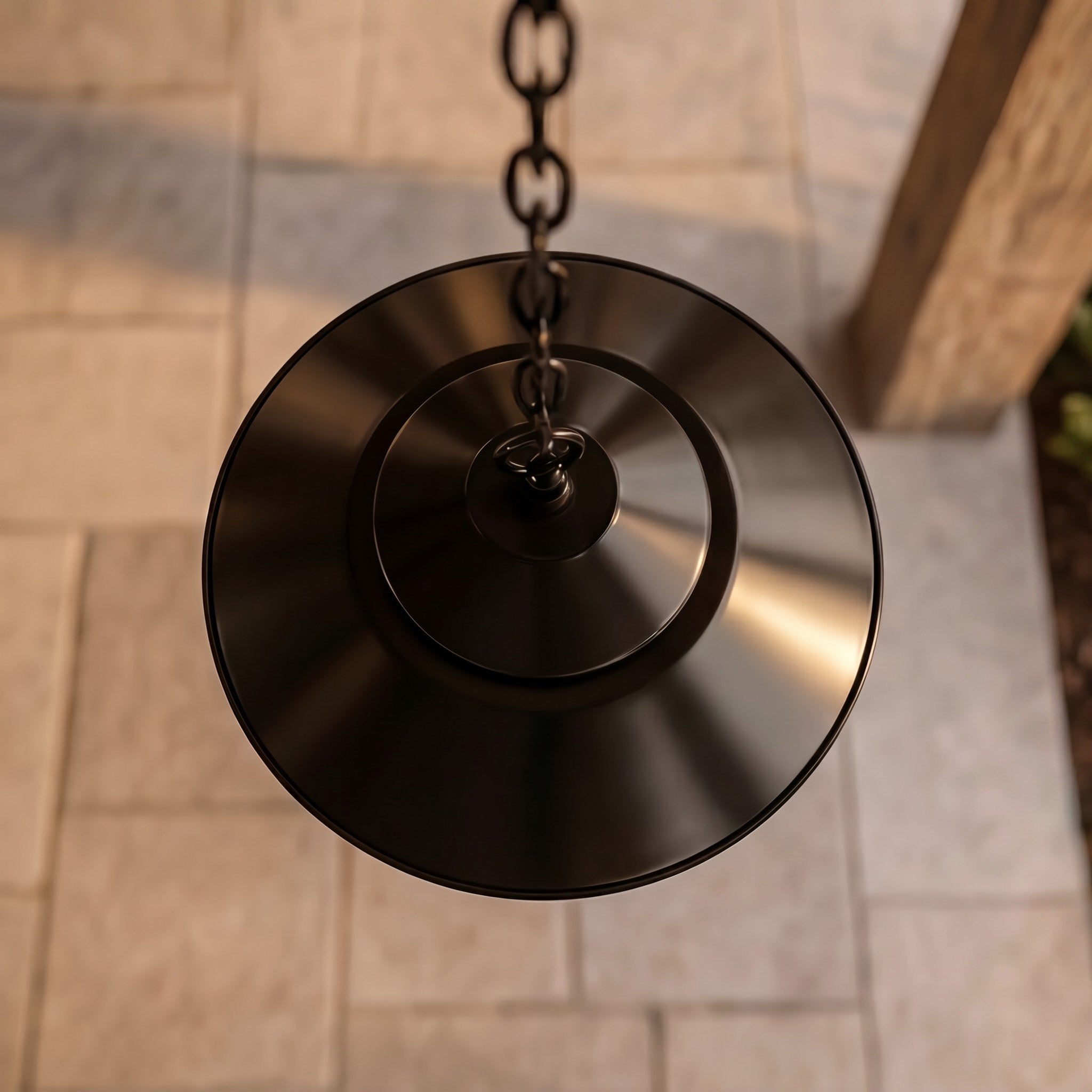 Lampă suspendată vintage, rustică, pentru exterior, din aluminiu turnat sub presiune, cu LED, impermeabilă și înălțime reglabilă | ribuella