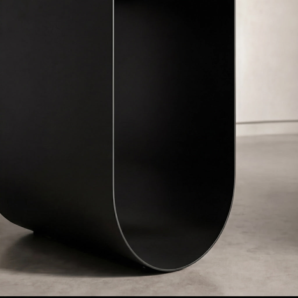 Modern Small Side Table Stainless Steel Easy Assembly for Compact Living Spaces | ribuella