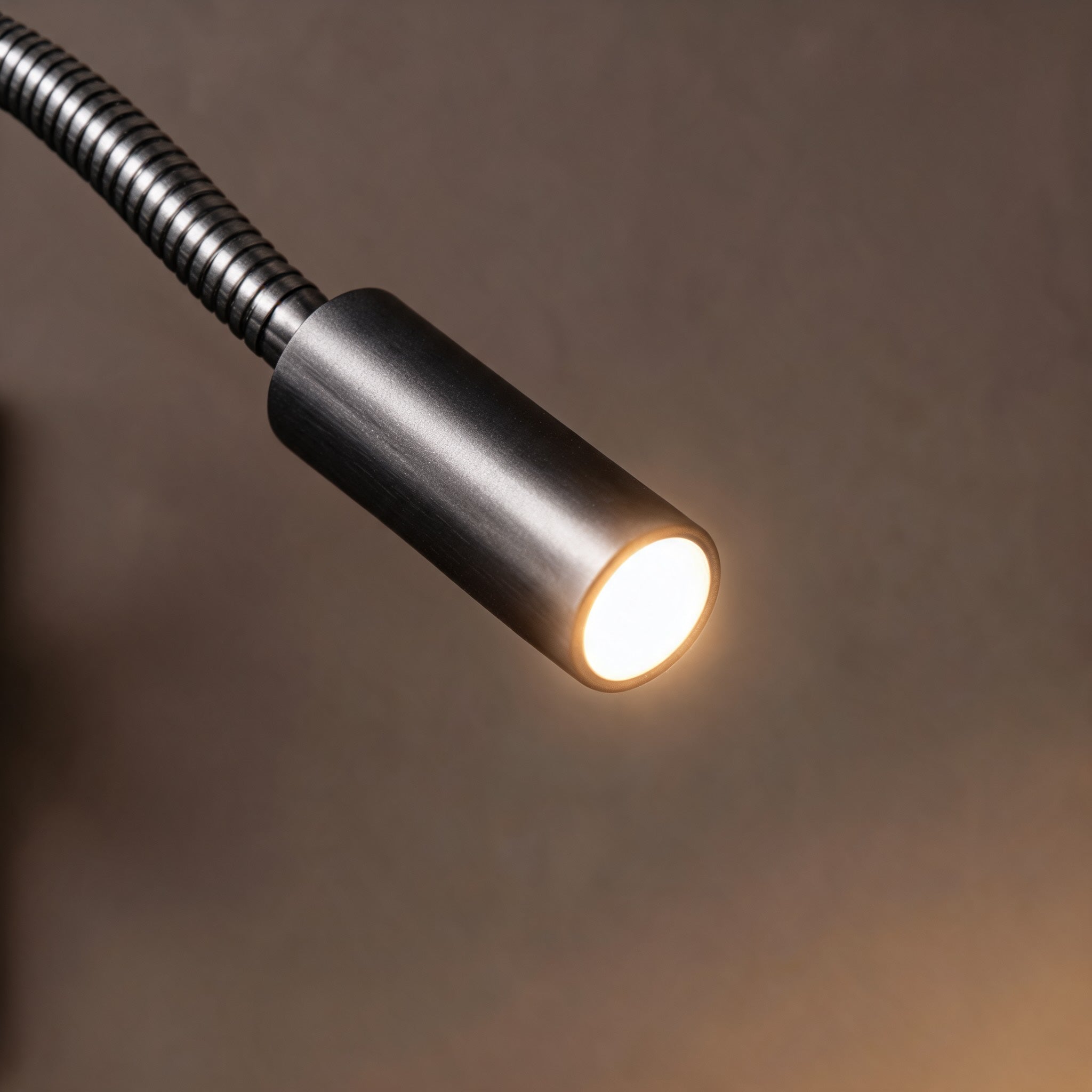 Industrial Wall Light Adjustable Gooseneck Aluminum Integrated LED Task Lamp 3000K Warm White | ribuella