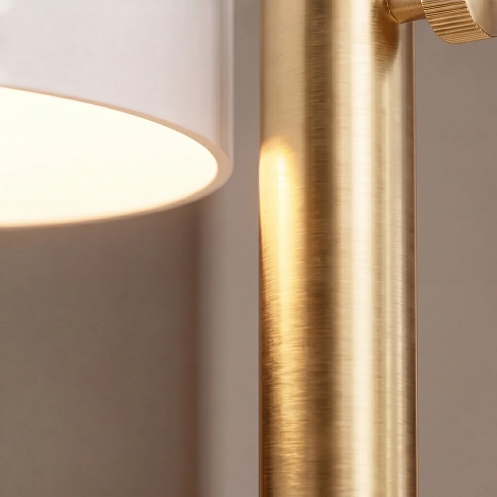 Moderne verstellbare Kerzenwärmerlampe mit Metallkonstruktion und Dimmfunktion für große Gläser | ribuella