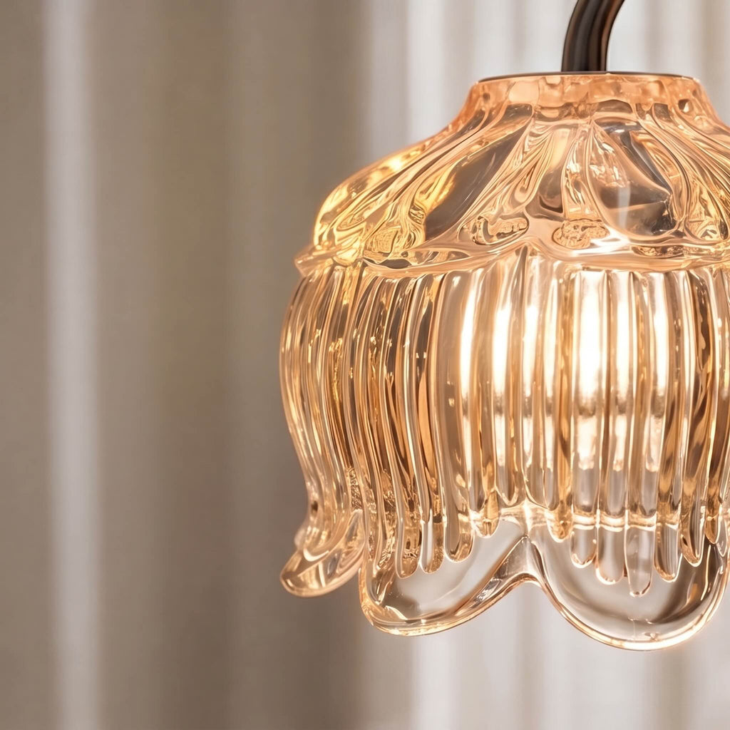 Moderne Glas-Kerzenwärmerlampe mit verstellbarem Dimmer, LED-Licht für gemütliche Atmosphäre und sichere Duftverwendung | ribuella
