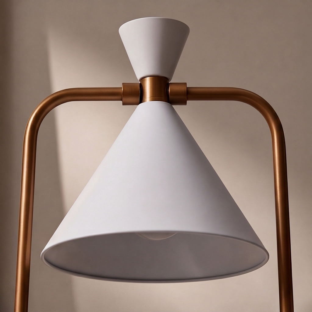 Moderní lampa na ohřev svíček s nastavitelnou výškou, kovovým designem, halogenovým zdrojem světla a funkcí stmívání | ribuella