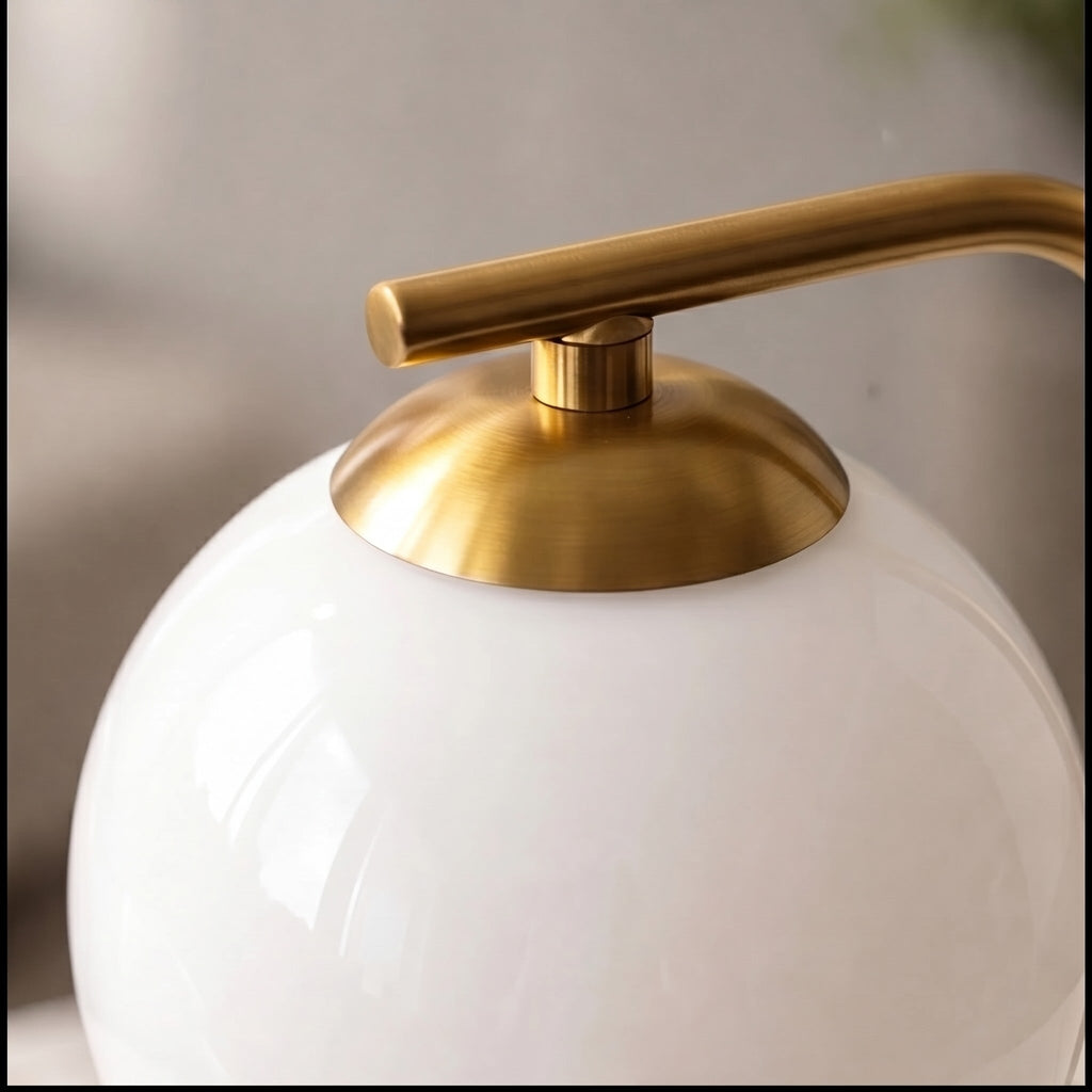 Modern Candle Warmer Lamp Table Light with Adjustable Height and Warm LED Glow | ribuella