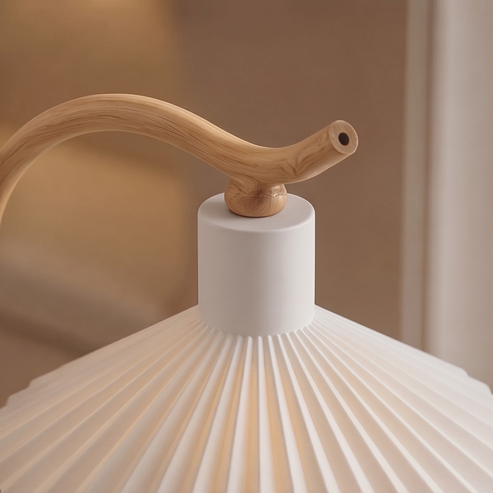 Moderní stolní lampa na ohřev svíček s elegantním designem, napájením přes USB pro útulnou atmosféru | ribuella