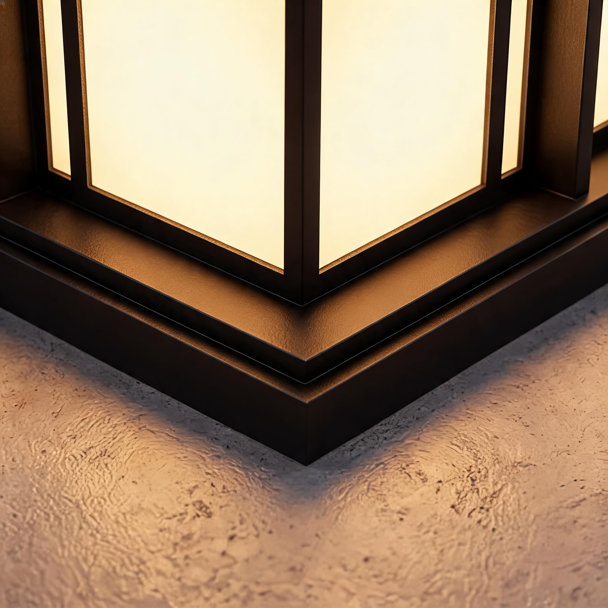 Modern Outdoor Wall Light Waterproof Metal Acrylic Adjustable LED for Gardens and Pathways | ribuella