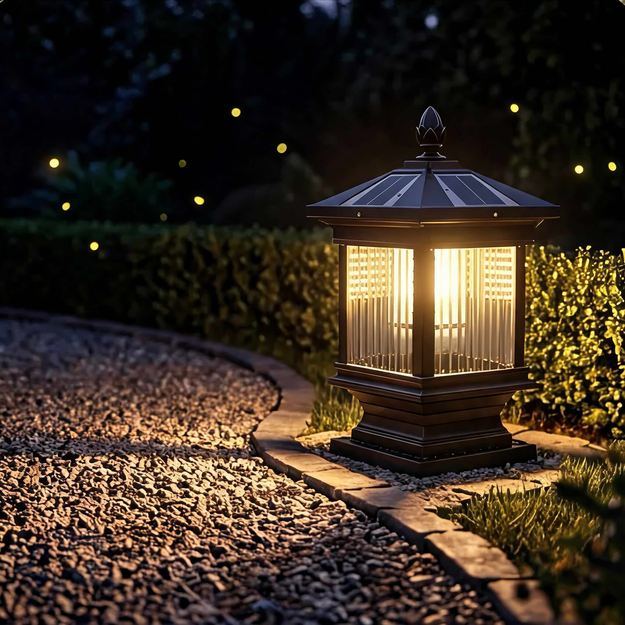 Modern Solar Garden Light Wall Mounted Die-Cast Aluminum Adjustable Dimmable LED Waterproof | ribuella
