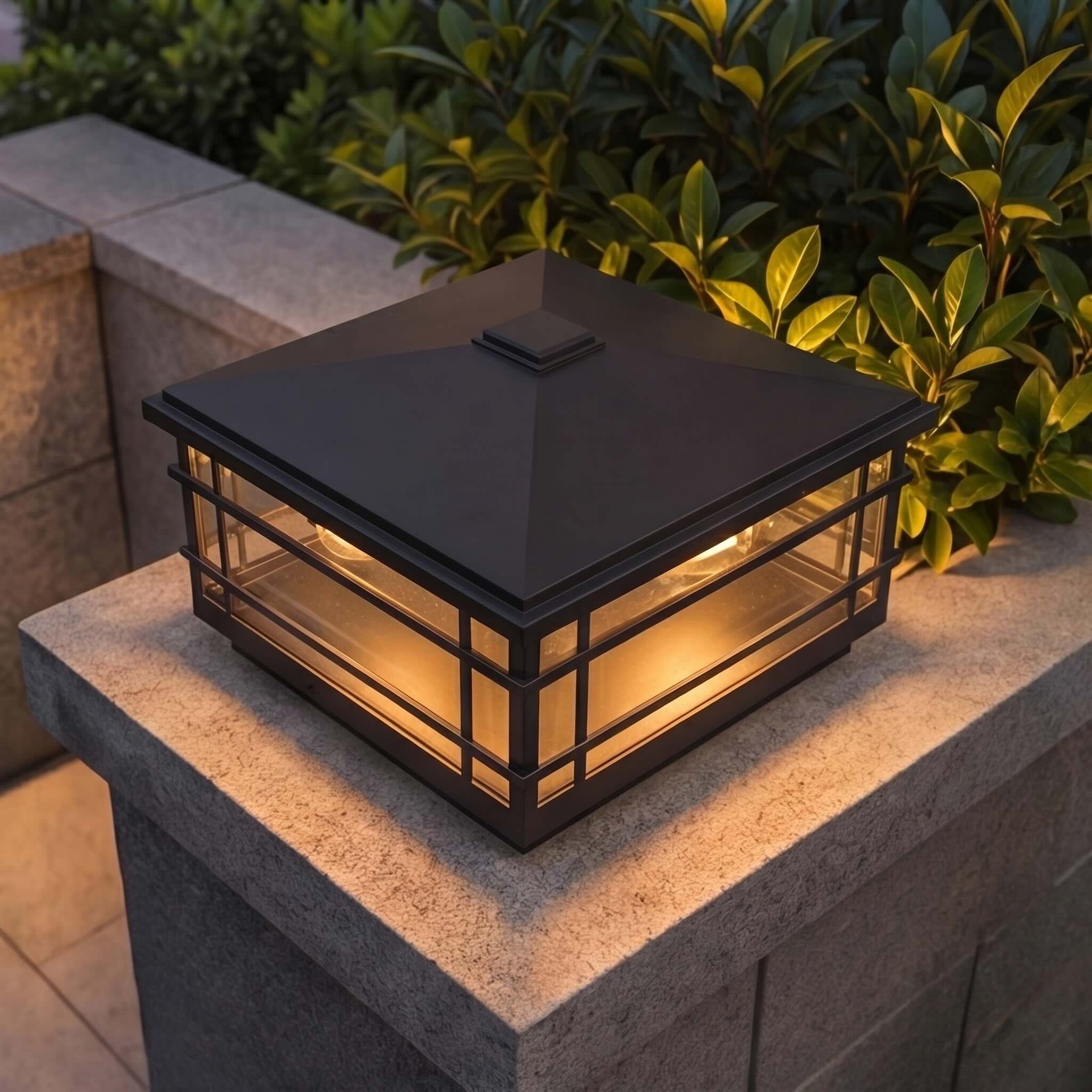 Modern Outdoor Wall Light Wall Mounted Aluminum Alloy with Transparent Glass Shade IP54 | ribuella