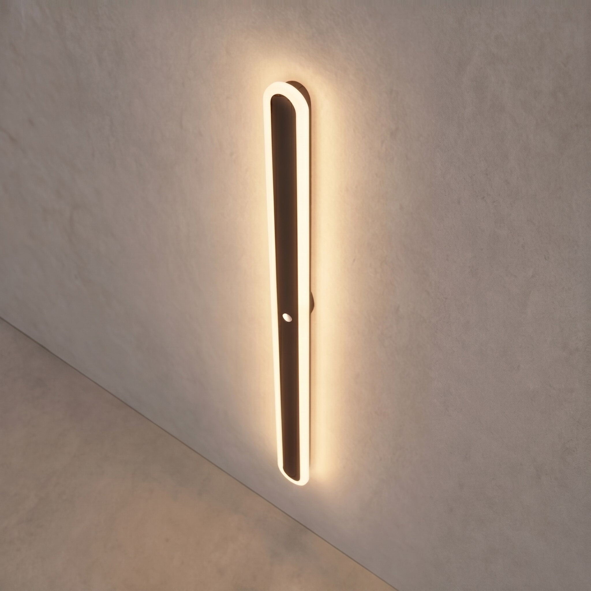 Modern Minimalist Outdoor Wall Lamp Wall Mounted Metal IP65 Weatherproof Dimmable LED Lighting | ribuella