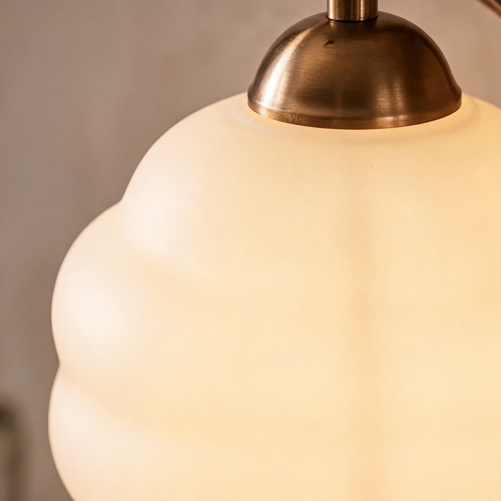 Modern Wall Light Adjustable Sconce Light Metal Glass E26/E27 Base Dimmable Warm Ambience | ribuella