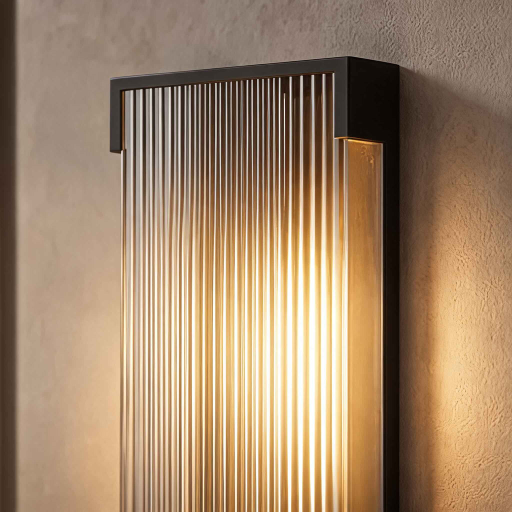 Modern Outdoor Wall Light Flush Mount Stainless Steel Integrated LED IP65 Waterproof Exterior Wall Lantern | ribuella