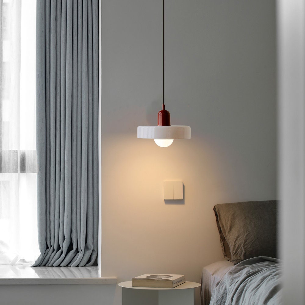 Moderne gekleurde plafondhanglamp, artistieke hanglamp