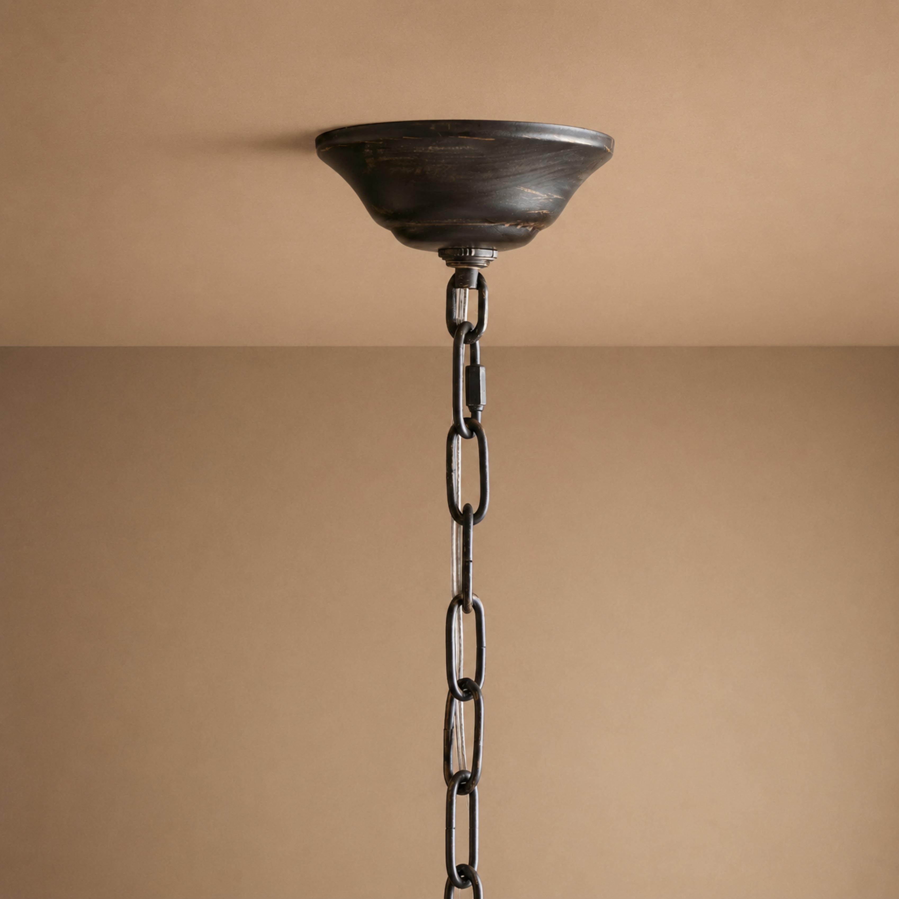 Luxuriöser runder Kristall-Kronleuchter mit Blättern – große goldene oder bronzefarbene Leuchte für Esszimmer und Eingangsbereich, 36″/48″ | ribuella