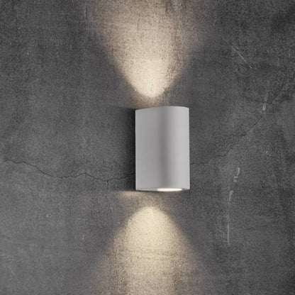 Stylish Dual-Glow Plaster Wall Fixture for Modern Interiors | ribuella
