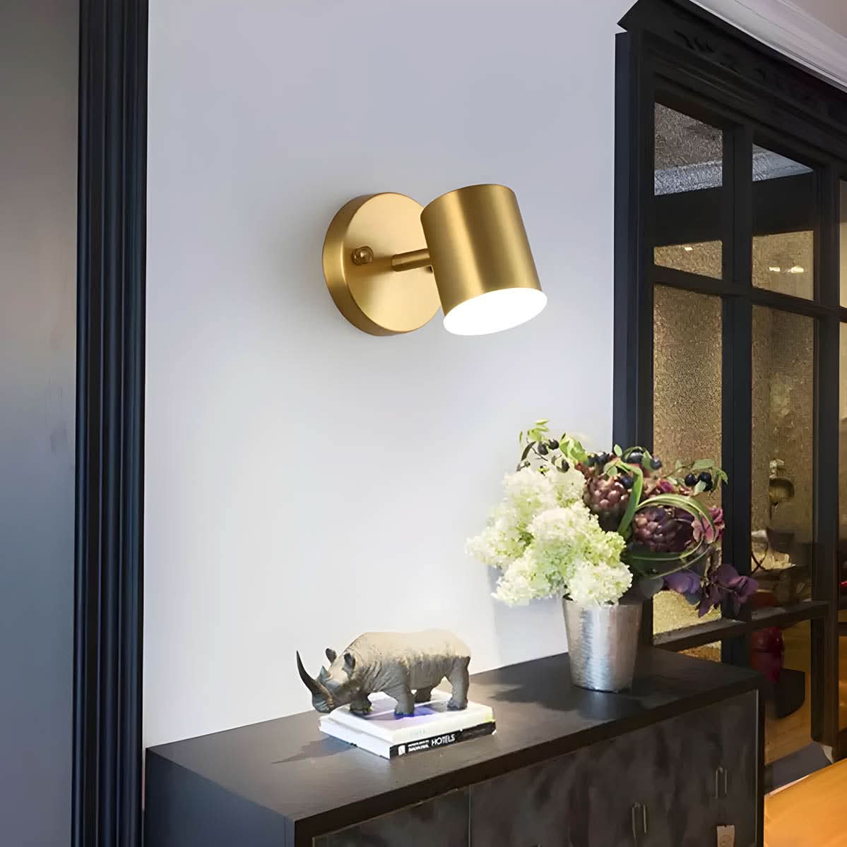 Applique murale scandinave élégante et minimaliste, éclairage d’appoint LED