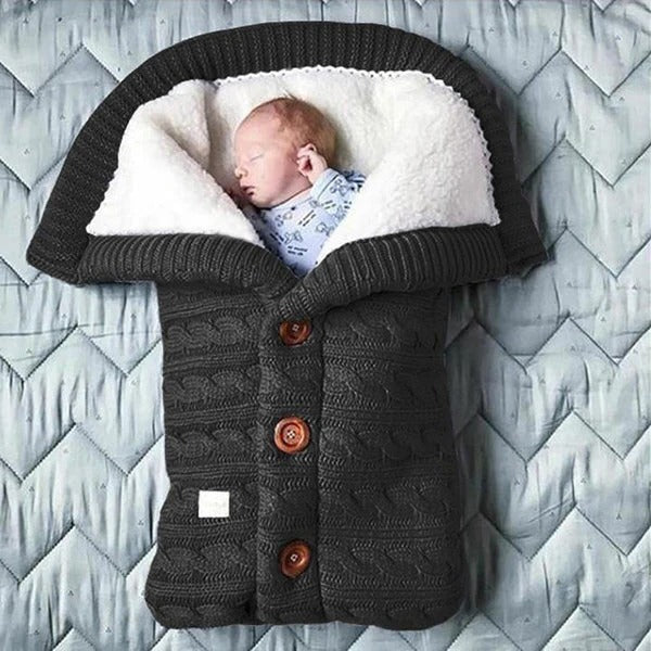 Coperta in pile per neonati — Avvolgente copertina per passeggino