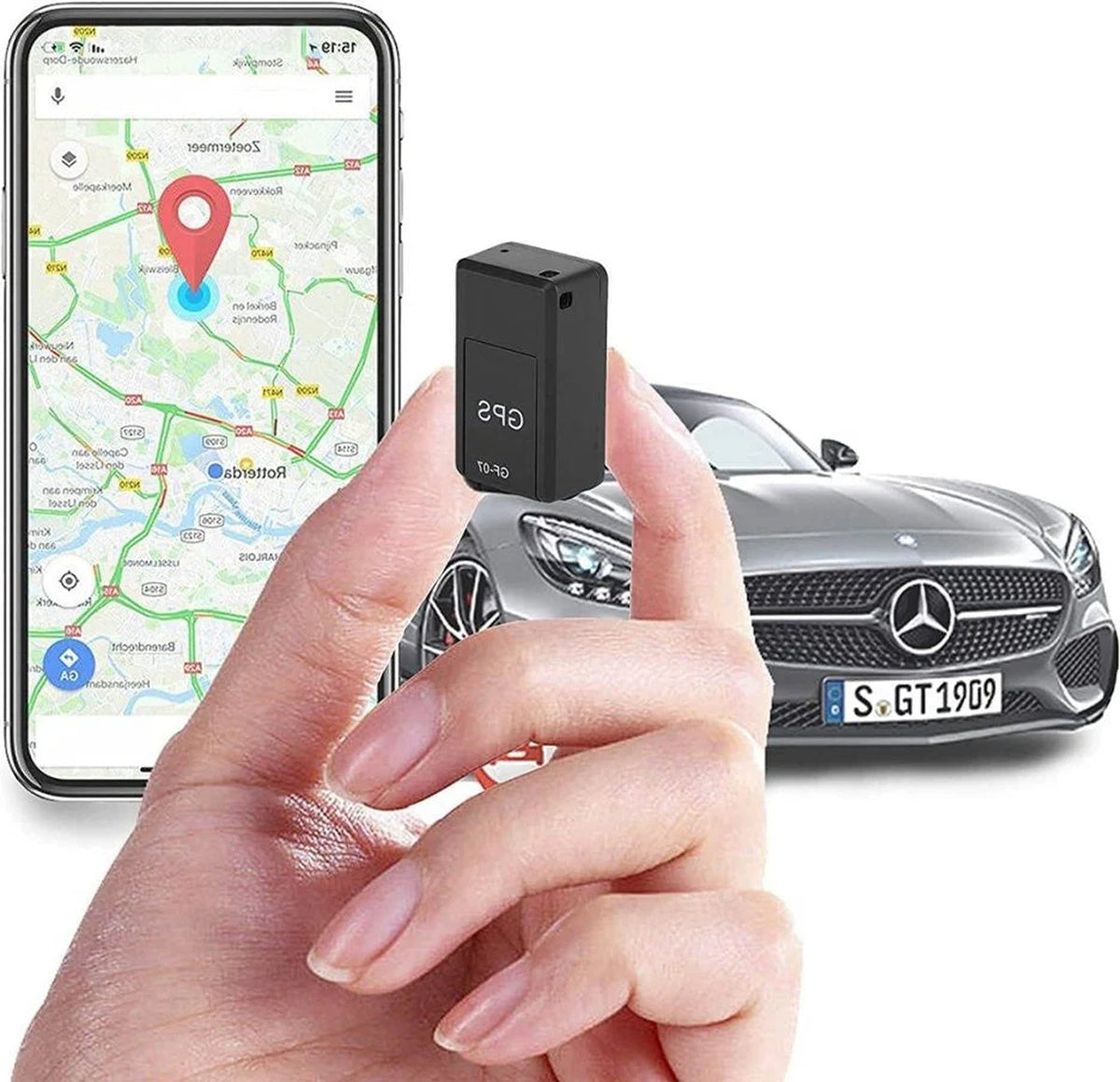 Mini rastreador GPS para vehículos, sistema de posicionamiento global en tiempo real